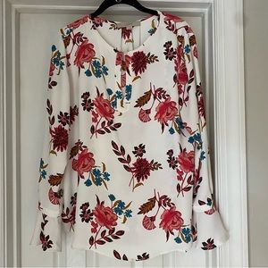 Like New - Ann Taylor LOFT Floral Blouse